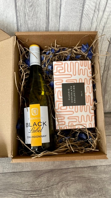 Wine & chocolate treat
