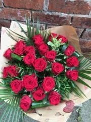 Romantic 24 red roses
