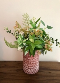 Mixed faux foliage bunch